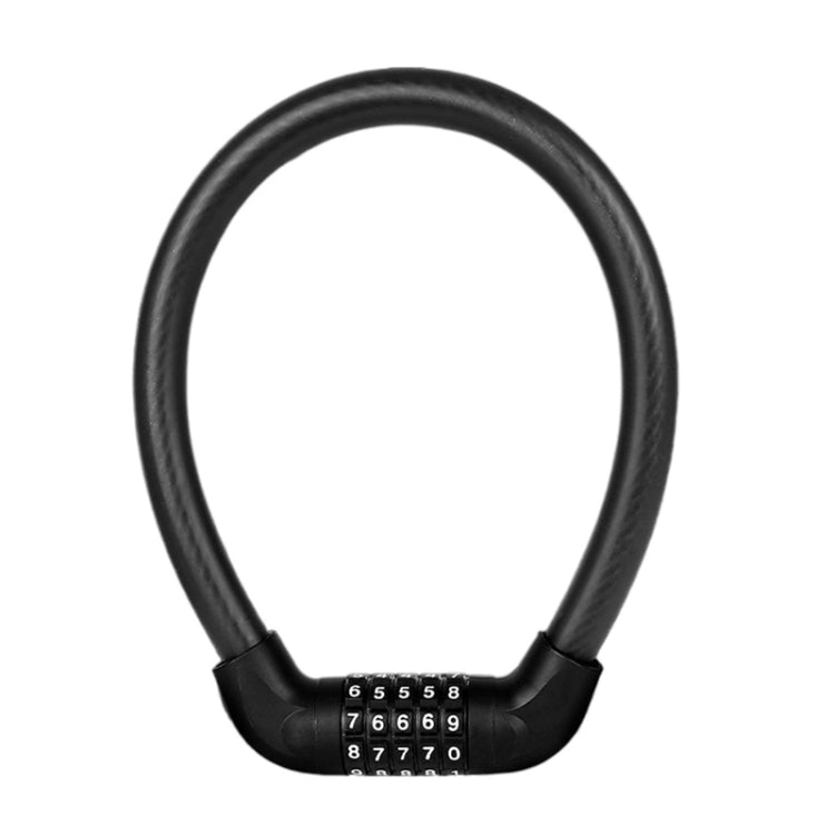 Bicycle And Electrical Vehicle 5-Digit Combination Lock Safety Anti-Theft Cycling Lock