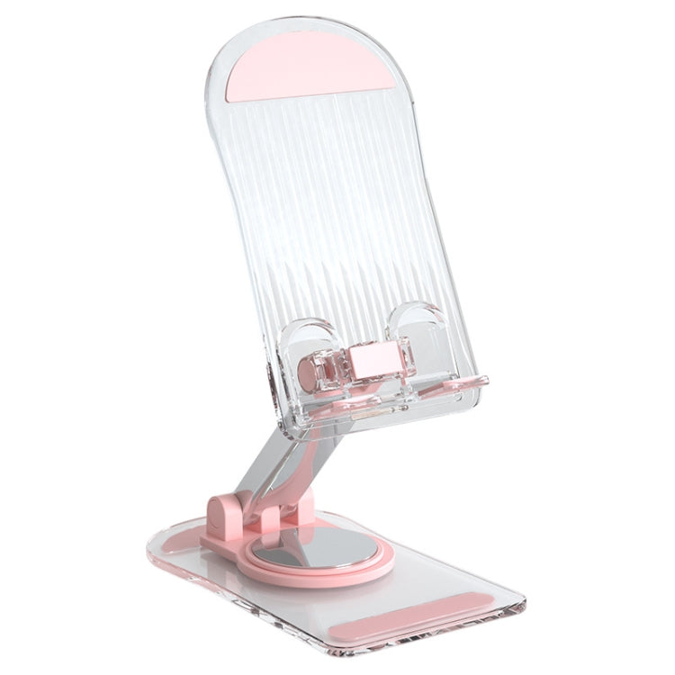 KF-Z12 Acrylic Foldable Desktop Phone Holder Colorful Lazy Tablet Stand
