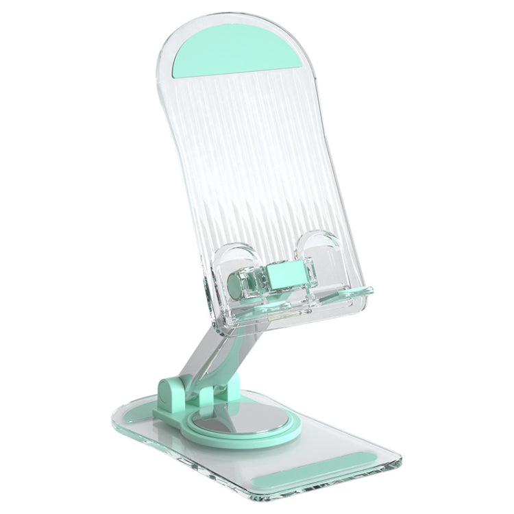KF-Z12 Acrylic Foldable Desktop Phone Holder Colorful Lazy Tablet Stand
