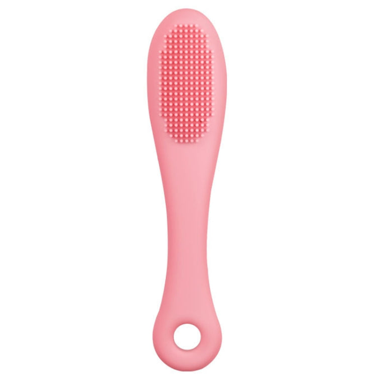 Pet Cats Dog Cleaning Comb Chin Teeth Cleaning Brush Silicone Brush, Green, Purple, Pink