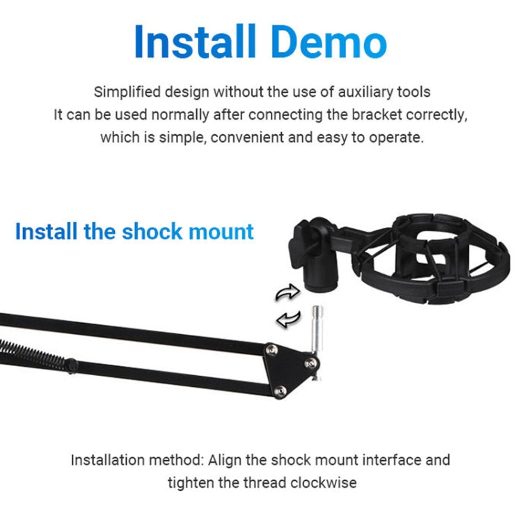 Audio Condenser Mic Studio Singing Microphone