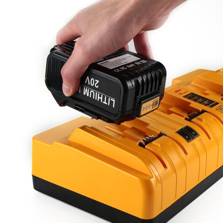 DCB104 Portable Fast Charger 12V-20V Electric Tool Lithium Battery Charger, For Dewalt DCB127 / DCB200 / DCB205 / DCB206, US, EU, UK, AU