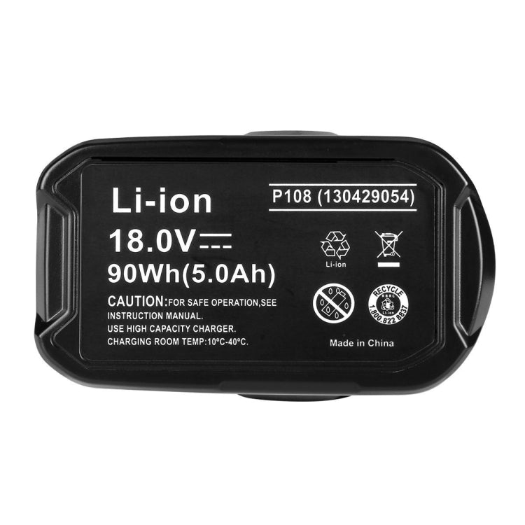 18V Lithium Battery for Power Drill, For RYOBI P108 / BPL-1815 / BPL-1820G / P102 / P103, 2000mAh, 2500mAh, 3000mAh, 4000mAh, 5000mAh, 6000mAh