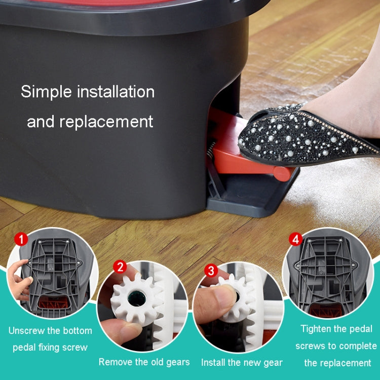 Gear Accessories For Vileda / O-Cedar Easywring RinseClean Foot Pedal Rotary Mop Bucket, Gear Accessories