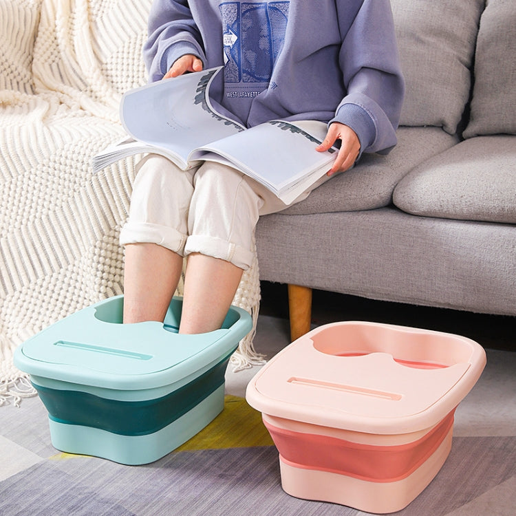 15L Foldable Foot Bath Bucket Foot Massage Wash Basin