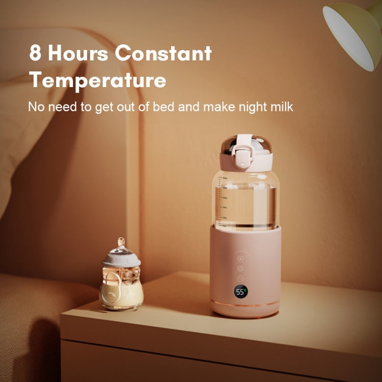 300ml Wireless Instant Water Warmer Electric Kettle for Baby Formula With 5200 mAh Battery Capacity, 300ml 5200 mAh (Pink), 300ml 5200 mAh (Blue), 300ml 5200 mAh (White)