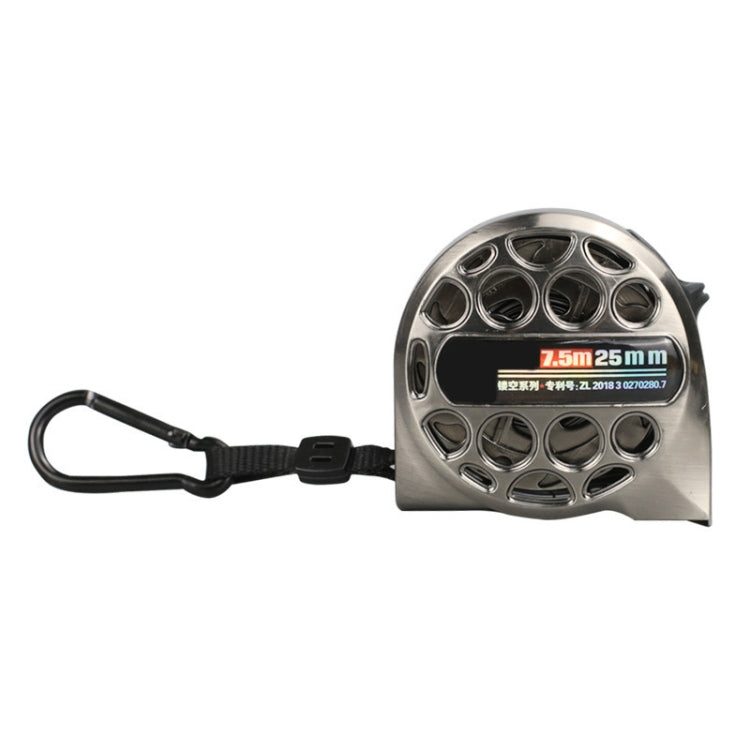 Hollow Steel Tape Measure Waterproof Rust Prevention Metal Ruler, 3M 16mm, 5M 19mm, 5M 25mm, 7.5m 25mm