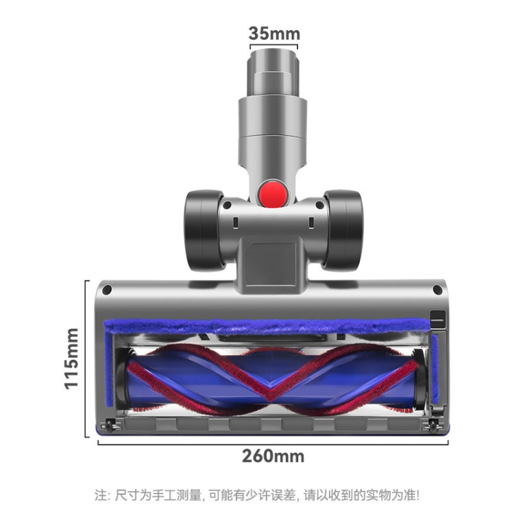 Vacuum Cleaner V-shaped Anti-tangle Direct Drive Floor Brush