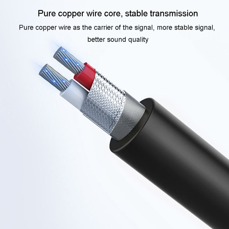 JINGHUA 3.5mm To 6.5mm Audio Cable Amplifier Guitar 6.35mm Cable