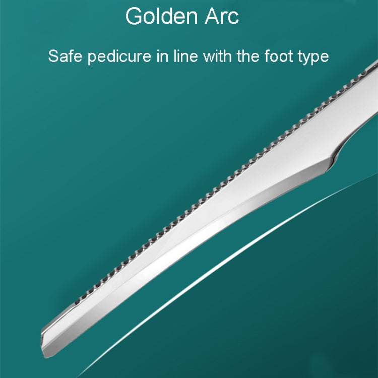 Pedicure Knife Skewer Nail Clipper Set Household Callus Removal Tools, Scraper, Flat Knife, 3 In 1