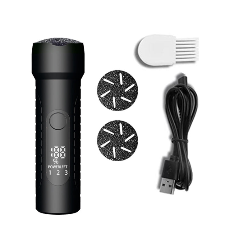 Electric Foot File Pedicure Kit Waterproof Feet Callus Remover, White, Kit 1 White, Kit 2 White, Matte Black, Kit 1 Black, Kit 2 Black