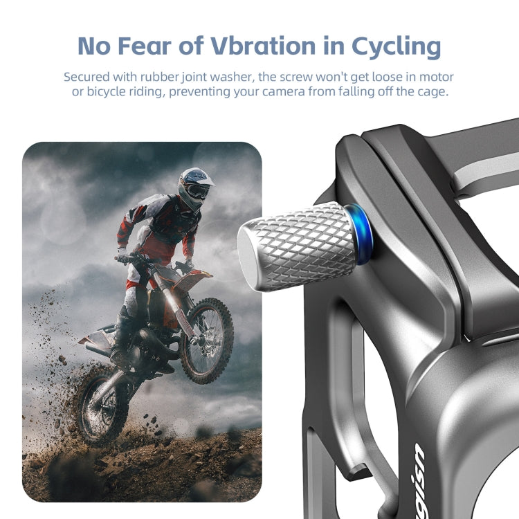 For Insta360 Ace Pro 2 / Ace Pro / Ace AMagisn Metal Rabbit Cage Protective Frame