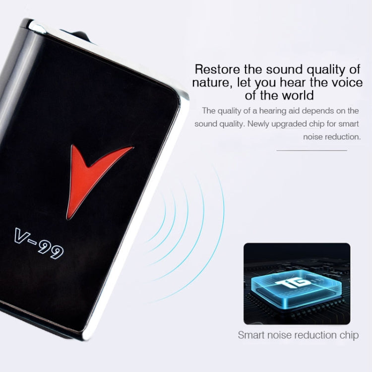 V99 Box Sound Amplifier Aid Hearing Aid Earphone, V99
