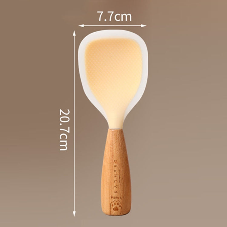 Kacheeg Household Food Grade Standing Non-Stick Rice Ladle Rice Cooker Spoon