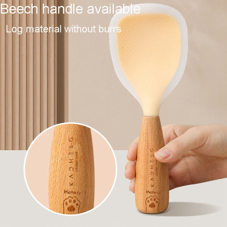 Kacheeg Household Food Grade Standing Non-Stick Rice Ladle Rice Cooker Spoon