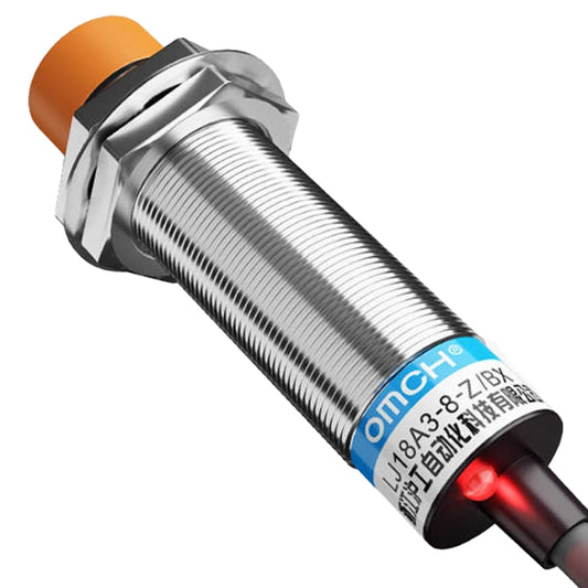 OMCH LJ18A3-8-Z/BX DC NPN 3-Wire Normally Open Sensors Inductive M18 Proximity Switch