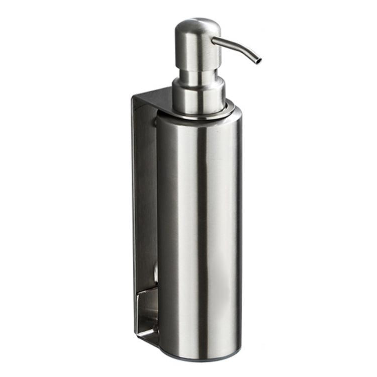 Hotel Stainless Steel Soap Dispenser Home Wall Mounted No Punch Press To Soap Bottle, Round 1 Barrel, Round 3 Barrel, Square 1 Barrel, Square 2 Barrel, Square 3 Barrel