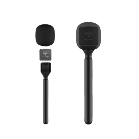 Microphone Interview Handle For DJI Mic / Moma / Rode Wireless Go / Relacart