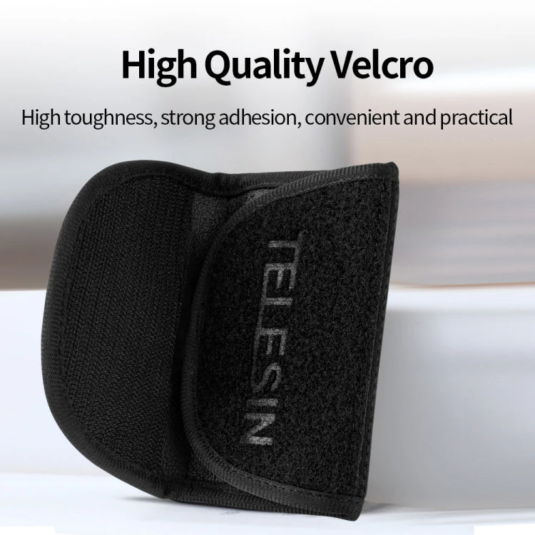 TELESIN Backpack Shoulder Strap Bracket Mount for GoPro Hero / Insta360 / SJCAM / DJI Action Accessories, Only Strap Mount, Set A, Set B