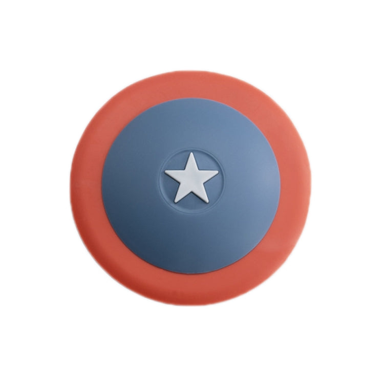 Push Switch Kitchen Sink Filter Deodorizer Cover, Blue, Pink, Blue Red