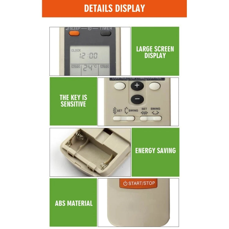 For Fujitsu AR-JW19 Air Conditioner Remote Control