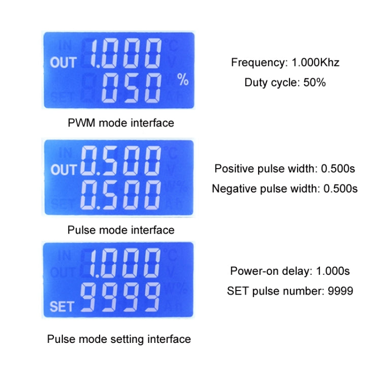 PWM Controller Module LED Signal Pulse Generator