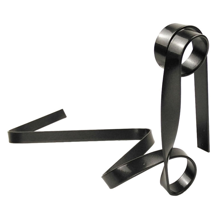 Metal Ribbon Suspended Wine Bottle Holder Home Desktop Decorative Ornaments