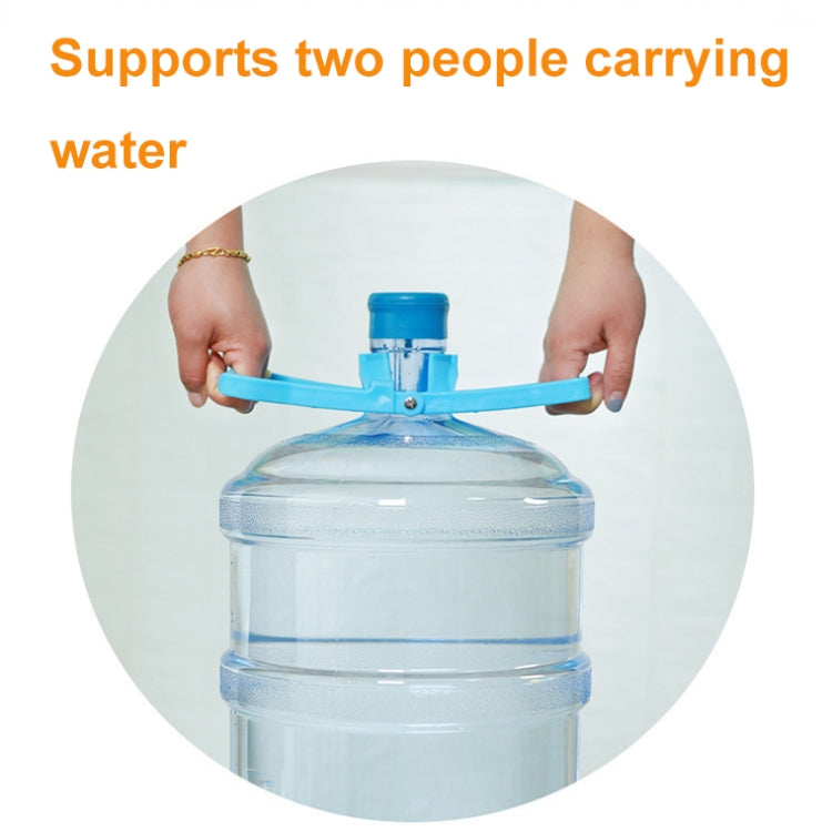 Thickened Pure Water Bucket Water Lifter Labor-saving Water Lifting Aid, Yellow, Blue