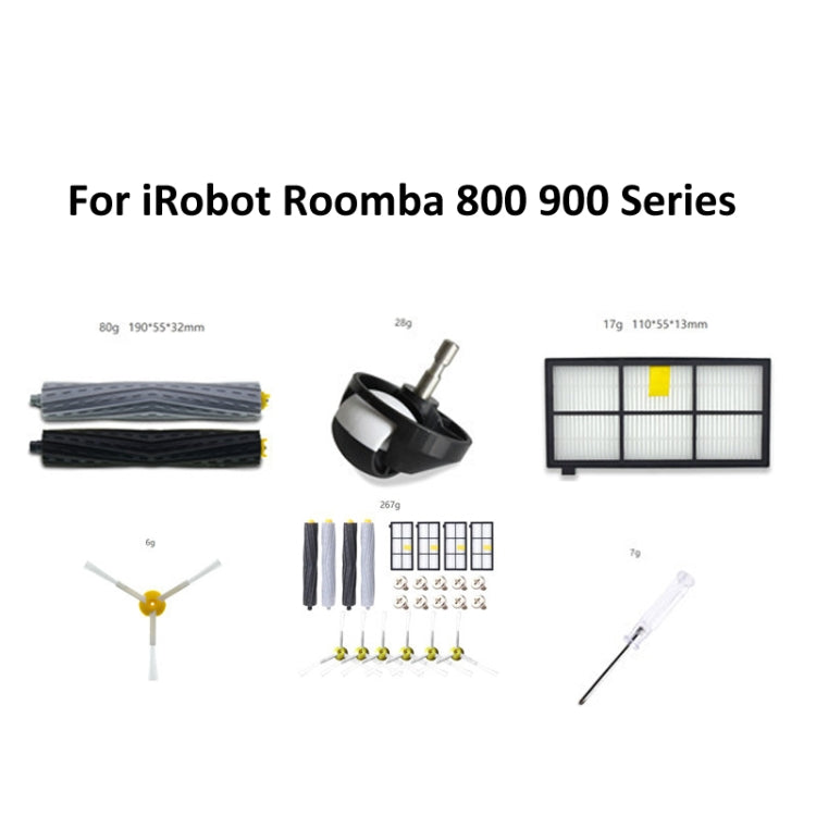 Sweeper Accessories For iRobot Roomba 800 & 900 Series, 2pcs /Set Wheel, 11pcs /Set Filter, 11 In 1, 15 In 1, 19 In 1, 22 In 1