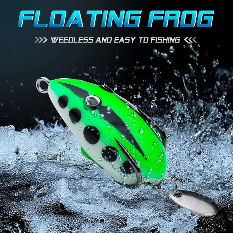 PROBEROS FR038 Simulation Thunderfrog Lure Fake Lure Blackfish Bait Converted Thunderfrog Soft Bait