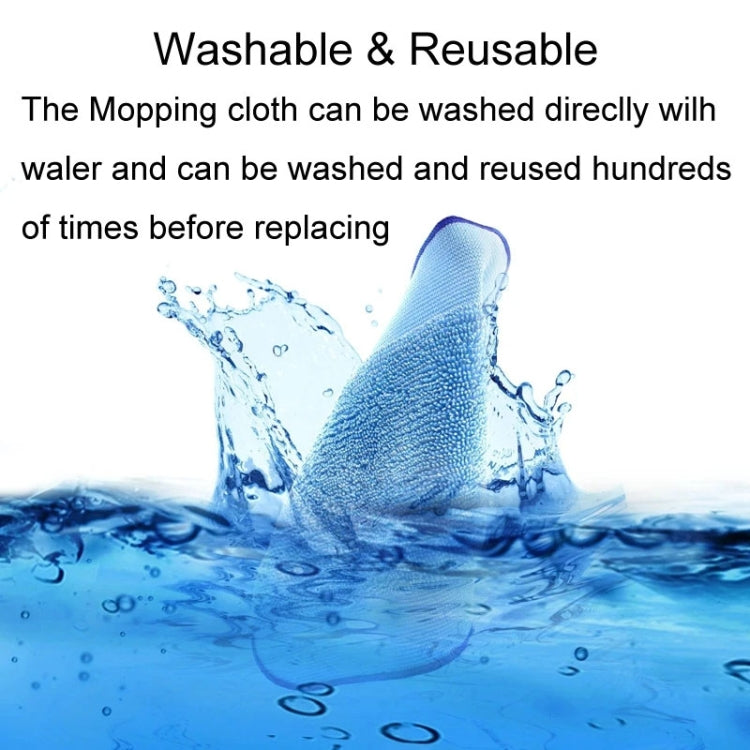 For iRobot Braava 380 / 380T / 390 / 390T Mopping Machine Equipment, White Dried Mop, Blue Wet Mop, Tire Skin, Water Tank, Water Core