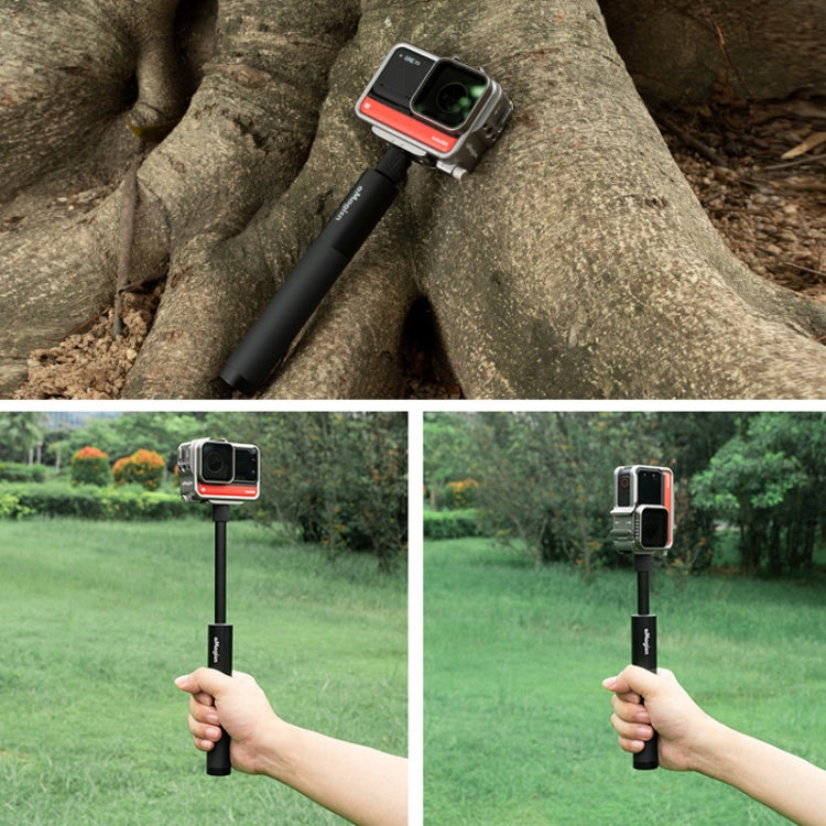 aMagisn 70cm Invisible Straight Pull Selfie Stick Sports Camera Accessories, Single Rod