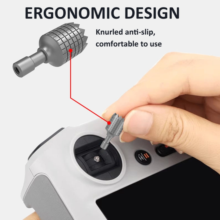 For DJI RC / RC 2 Remote Control LKTOP Joystick Thumb Rocker, For DJI RC / RC 2 Gray, For DJI RC / RC 2 Black