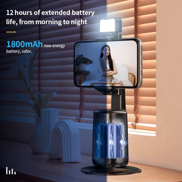 Pixel A200  Auto Tracking Gimbal Stabilizer 360 Degree Rotation Selfie Stick With Fill Light