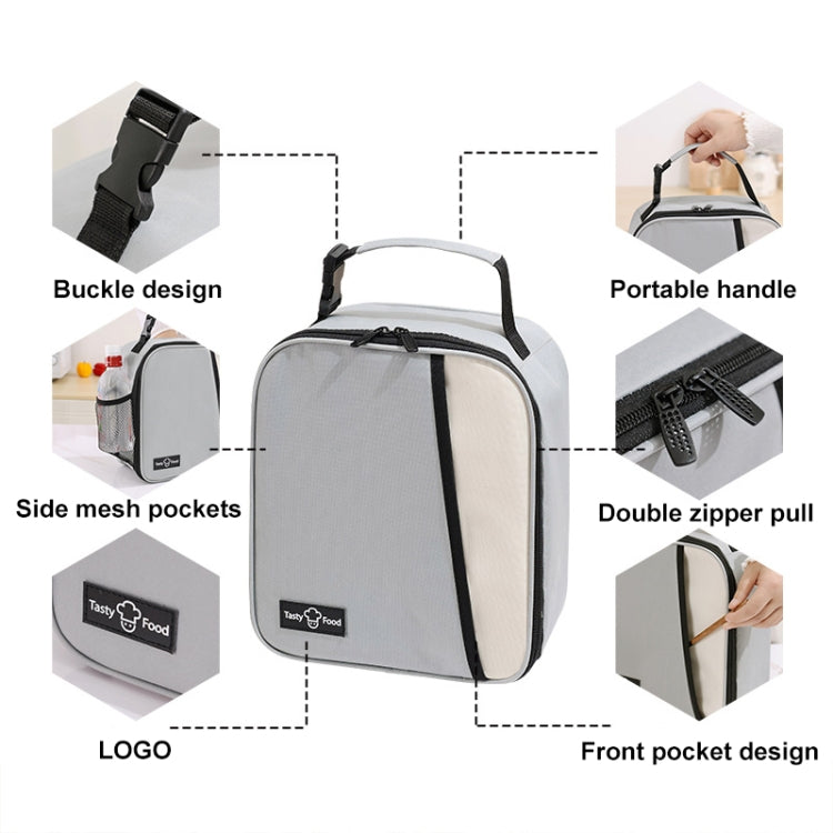 Portable Outdoor Picnic Portable Fresh-keeping Lunch Bag