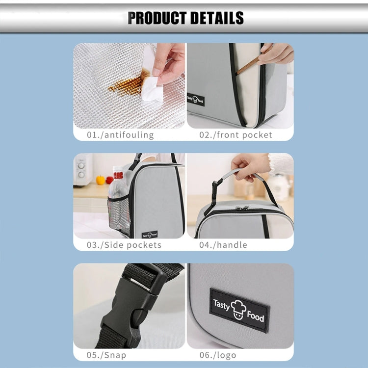 Portable Outdoor Picnic Portable Fresh-keeping Lunch Bag