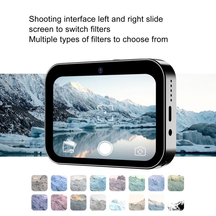 D6 CCD HD Digital Camera Movie Music Smart Camera Touch Screen Student Card Video Recorder, Excluding Memory
