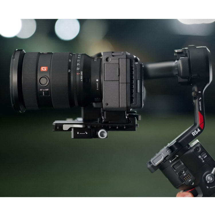 لوحة فك سريع سفلية أصلية من DJI RS لـ RS 4 / RS 3 / RS 2، لوحة فك سريع سفلية