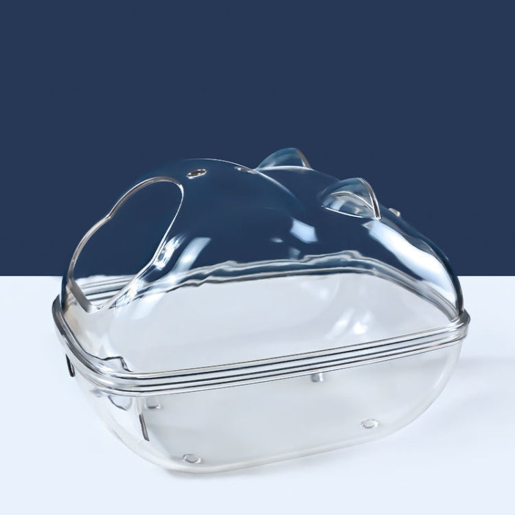 Hamster Bathroom Toilet Dual Purpose Nest Splash-proof Small Animals Golden Bear Bathtub, Small, Medium, Large
