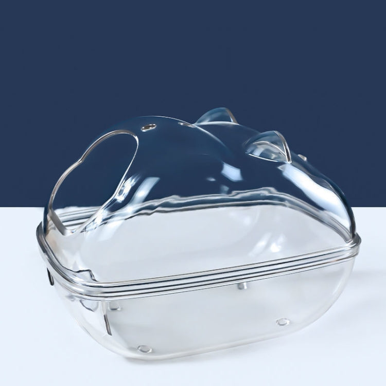 Hamster Bathroom Toilet Dual Purpose Nest Splash-proof Small Animals Golden Bear Bathtub, Small, Medium, Large
