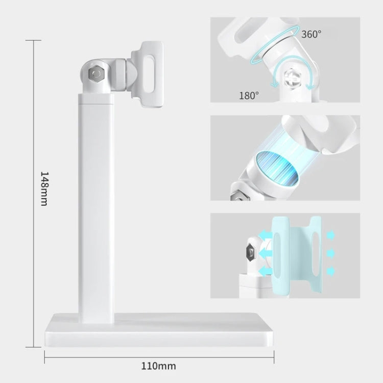 Rechargeable Mini UV Led Lamp for Nails Gel Dry With 360 Degree Rotating Stand
