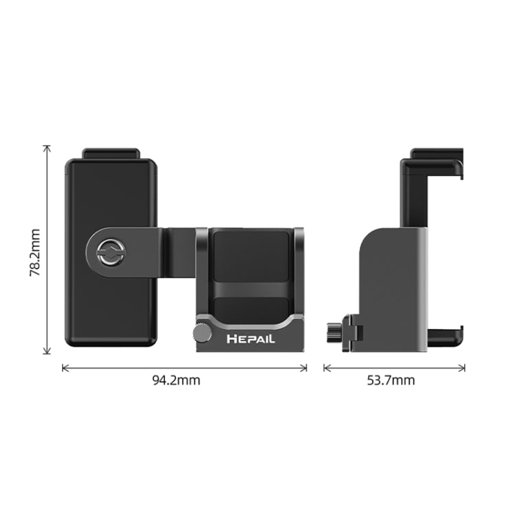 For DJI OSMO Pocket 3 HEPAIL Extended Phone Holder Adapter Protection Bezel, AC28