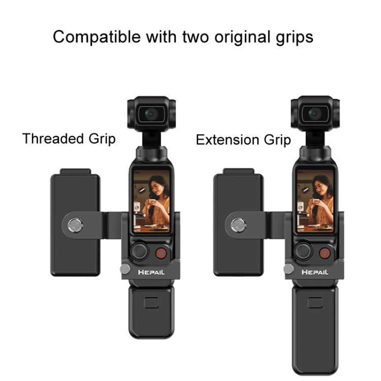 For DJI OSMO Pocket 3 HEPAIL Extended Phone Holder Adapter Protection Bezel, AC28
