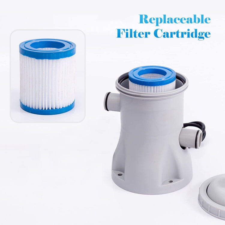 JY-051 110V-240V 330 Gallon Swimming Pool Filter Pump Pool Circulating Cleaner, US Plug, EU Plug, UK Plug, AU Plug