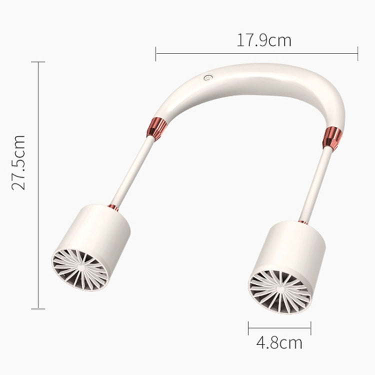 Portable Hanging Neck Fan USB Charging Long Life Outdoor Small Fan