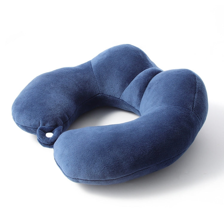 Portable Nap Neck Care Pillow Multifunctional Airplane Travel U-Shaped Pillow, Gray PP Cotton, Dark Gray PP Cotton, Navy Blue PP Cotton, Gray Memory Cotton, Dark Gray Memory Cotton, Navy Blue Memory Cotton
