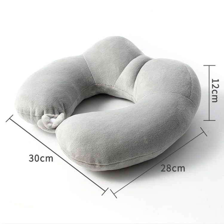 Portable Nap Neck Care Pillow Multifunctional Airplane Travel U-Shaped Pillow, Gray PP Cotton, Dark Gray PP Cotton, Navy Blue PP Cotton, Gray Memory Cotton, Dark Gray Memory Cotton, Navy Blue Memory Cotton