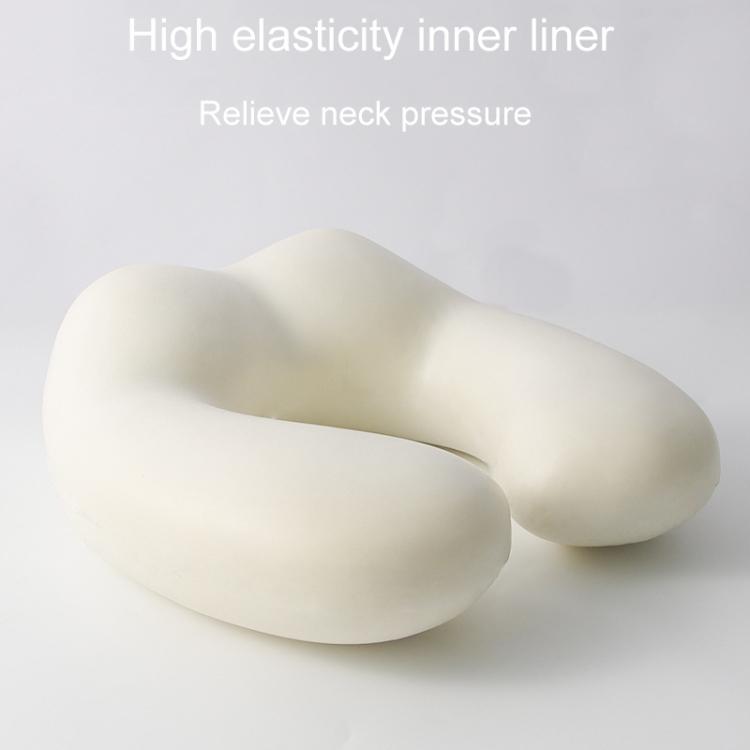 Portable Nap Neck Care Pillow Multifunctional Airplane Travel U-Shaped Pillow, Gray PP Cotton, Dark Gray PP Cotton, Navy Blue PP Cotton, Gray Memory Cotton, Dark Gray Memory Cotton, Navy Blue Memory Cotton