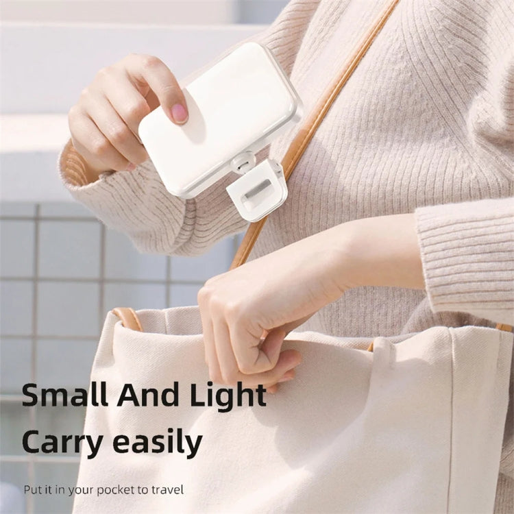 66 LEDs Selfie Fill Light Rechargeable 3 Modes Clip-on Pocket Light For Phone, Laptop, Tablet Meeting