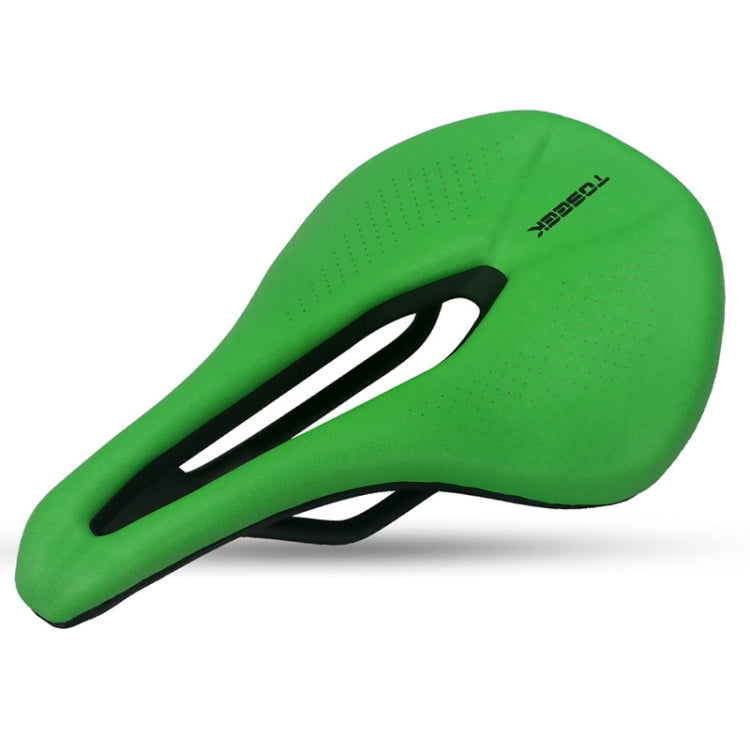TOSEEK Bicycle Wide Seat Cushion Shock Absorption Comfortable Saddle